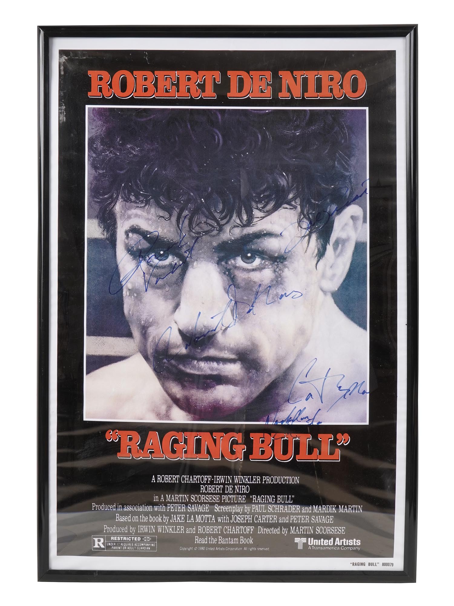 ROBERT DE NIRO VINTAGE AUTOGRAPHED POSTER PIC-0